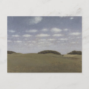 Landschaft aus Lejre, 1905 (Öl auf Leinwand) Postkarte