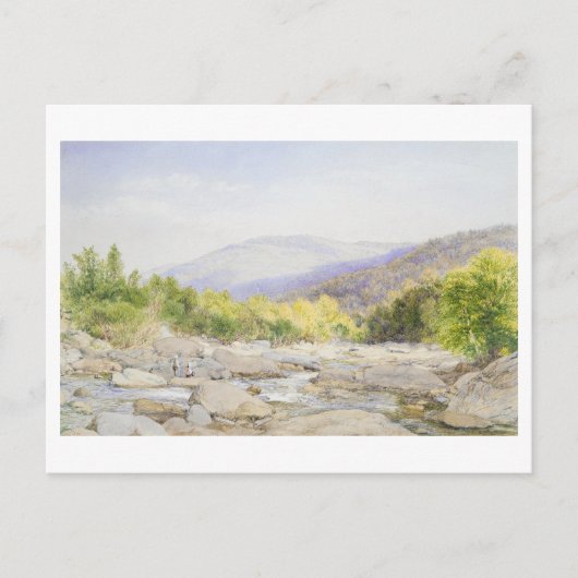 Landschaft: Aussicht auf Catskill-Bach-Malerei Postkarte (Vorderseite)