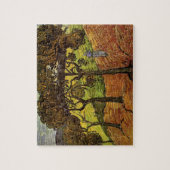 Landschaft, Bäume und Figuren von Vincent van Gogh Puzzle (Vertikal)