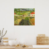 Landschaft, Beförderung und Zug durch Vincent van Poster (Küche)