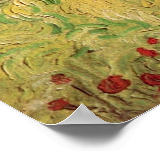 Landschaft, Beförderung und Zug durch Vincent van  Poster (Ecke)