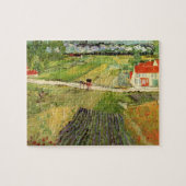 Landschaft, Beförderung und Zug durch Vincent van  Puzzle (Horizontal)