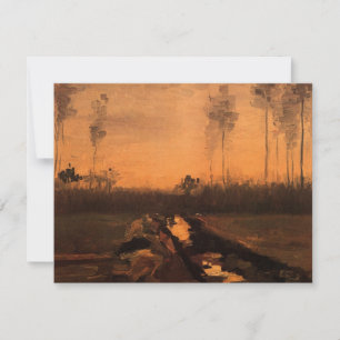Landschaft bei Dämmerung von Vincent van Gogh