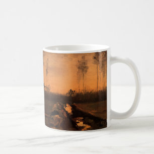Landschaft bei Dämmerung von Vincent van Gogh Kaffeetasse