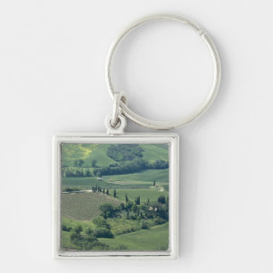 Landschaft bei Montepulciano, Val d'Orcia, Schlüsselanhänger
