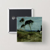 Landschaft bei Nettuno, 1887 Button (Vorne & Hinten)