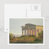 Landschaft bei Paestum (mit Papier) Postkarte (Vorne/Hinten)