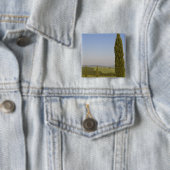 Landschaft bei Pienza. Val d'Orcia, Siena Button (Beispiel)