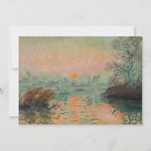 Landschaft bei Sonnenuntergang | Tadeusz Makowski (Vorderseite)