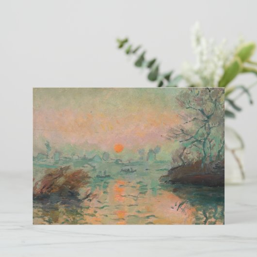 Landschaft bei Sonnenuntergang | Tadeusz Makowski (Stehend Vorderseite)