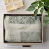 Landschaft Berge Blume Ephemera Entdeckungsreise Seidenpapier (Geschenk)