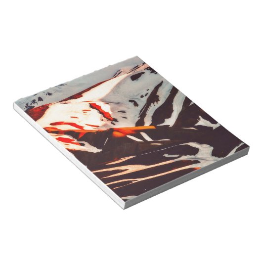 Landschaft Berge Notizblock (angewinkelt)