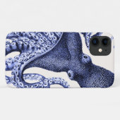 Landschaft Blauer Krake Case-Mate iPhone Hülle (Rückseite (Horizontal))