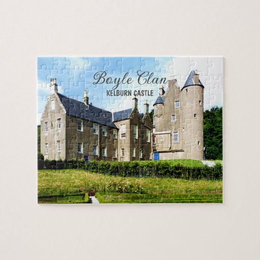 Landschaft Boyle Scottish Clans Kelburn Castle Puzzle (Horizontal)