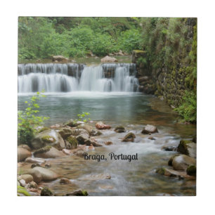 Landschaft Braga, Portugal Fliese