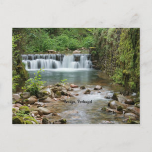 Landschaft Braga, Portugal Postkarte
