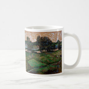 Landschaft, Brücke über die Oise von Vincent van G Kaffeetasse