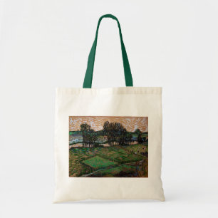 Landschaft, Brücke über die Oise von Vincent van G Tragetasche
