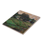 Landschaft, Brücke über Oise durch Vincent van Gog Fliese (Seite)