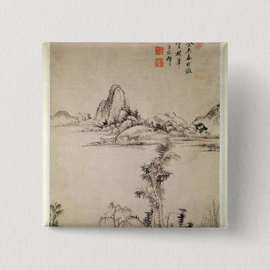 Landschaft Button (Vorderseite)