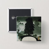 Landschaft Button (Vorne & Hinten)