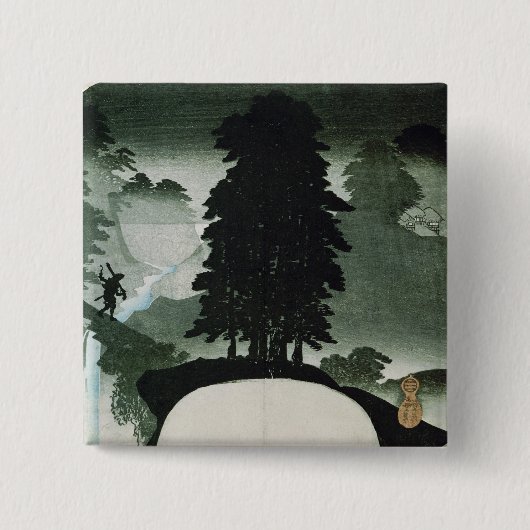 Landschaft Button (Vorderseite)