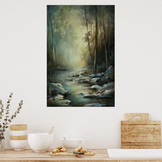 Landschaft c430 poster (Küche)