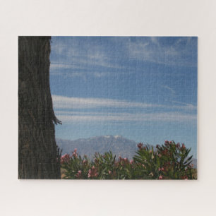 Landschaft California Berge Palm Springs Blau Puzzle