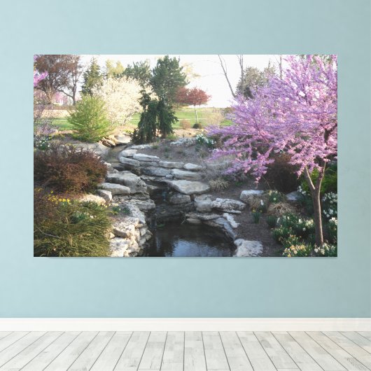 Landschaft Canvas Print Leinwanddruck (Insitu (Holzboden))