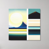 Landschaft - Canvas Print Leinwanddruck (Vorderseite)