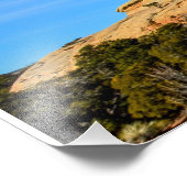 Landschaft Carmel Rock Formation Südwestutah Fotodruck (Ecke)