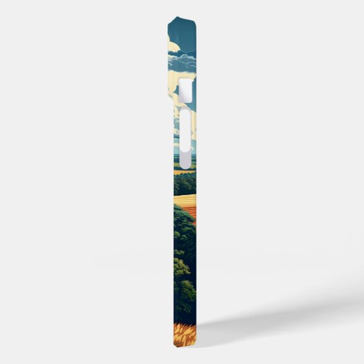 Landschaft Case-Mate iPhone Hülle (Rückseite / Links)