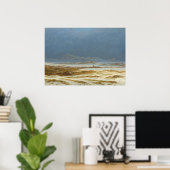 Landschaft: Caspar David Friedrich Kunstgedicht Poster (Heimbüro)