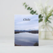 Landschaft Chiles Postkarte (Stehend Vorderseite)