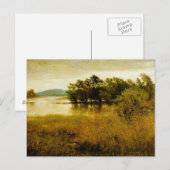 Landschaft Chill October Postkarte (Vorne/Hinten)