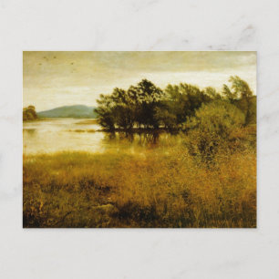 Landschaft Chill October Postkarte