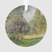 Landschaft Claude Monets |: Das Parc Monceau Ornament (Rückseite)