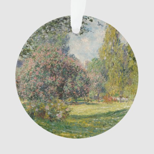 Landschaft Claude Monets |: Das Parc Monceau Ornament (Vorderseite)