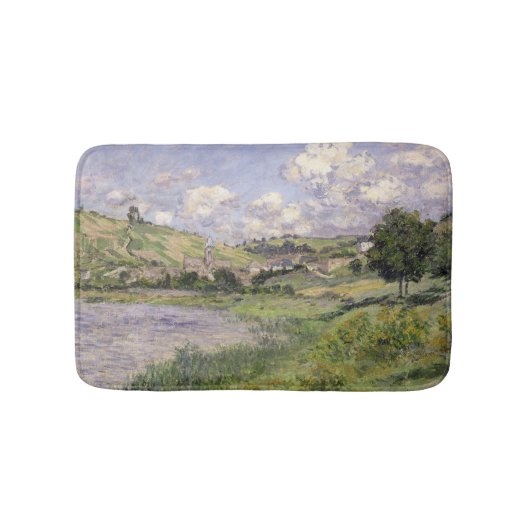 Landschaft Claude Monets |, Vetheuil, 1879 Badematte (Vorderseite)