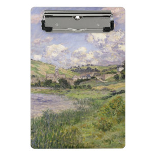 Landschaft Claude Monets , Vetheuil, 1879 Mini Klemmbrett