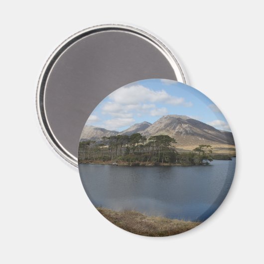 Landschaft Connemara Magnet (Vorderseite/Rückseite)