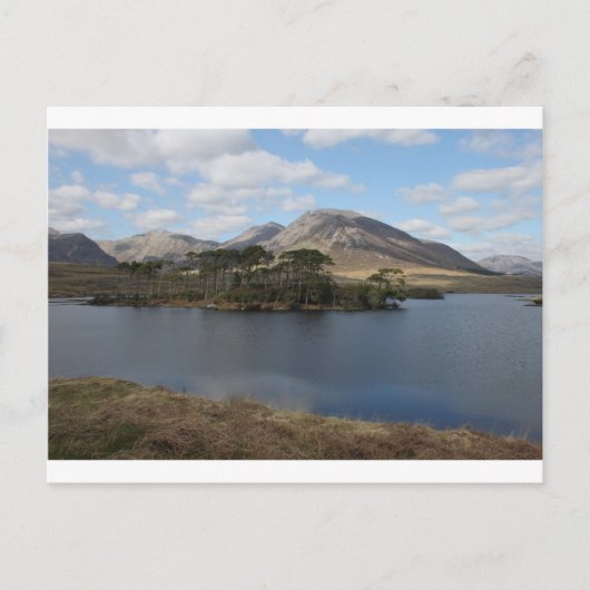 Landschaft Connemara Postkarte (Vorderseite)