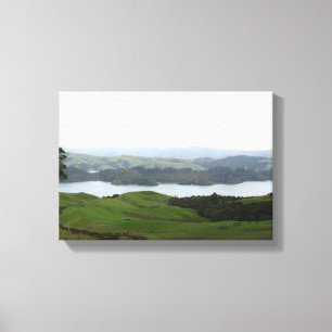 Landschaft Coromandel Halbinsel Neuseeland Leinwanddruck