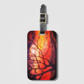 Landschaft; Darstellung der apalachischen Schönhei Gepäckanhänger (Vorderseite Vertikal)