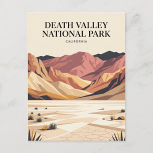 Landschaft Death Valley National Park Kalifornien Postkarte