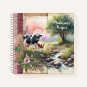 Landschaft Delights Rezept Journal Notizblock (Vorderseite)