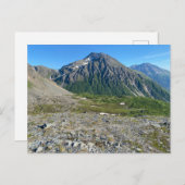Landschaft der Berge Postkarte (Vorne/Hinten)