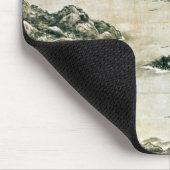 Landschaft der Berge und des Flusses Mousepad (Ecke)