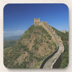 Landschaft der Chinesischen Mauer, China Getränkeuntersetzer