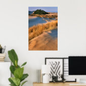 Landschaft der Dünen von Oregon Poster (Heimbüro)